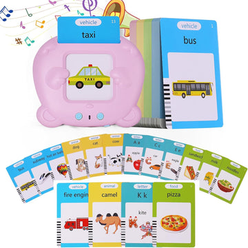 Talking Flash Cards Educational Sensory Toddlers Toys
